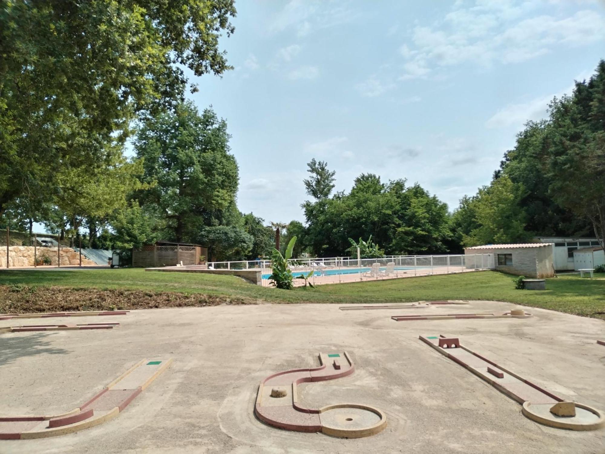 Camping Nature Le Valenty Mobil-Home-Dordogne Panoramique Clim Piscine Soturac Exterior foto